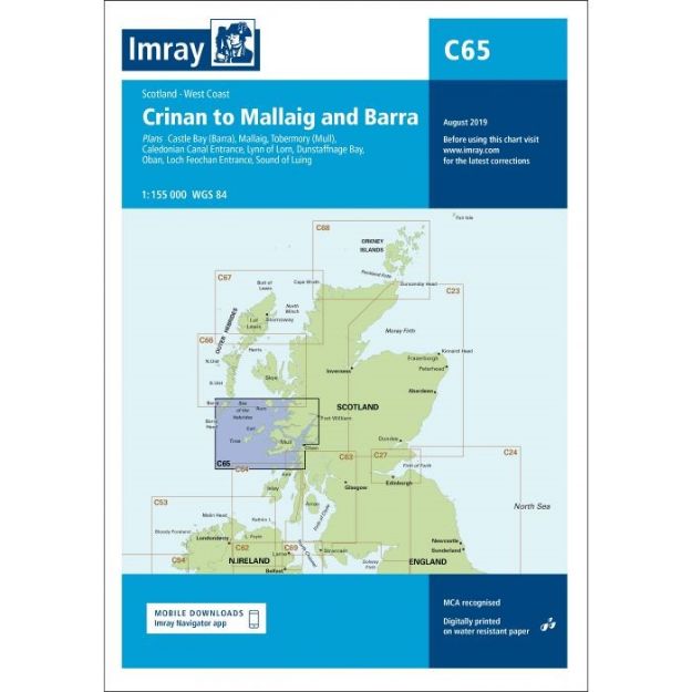 Imray C 65 - Crinan/Mallaig